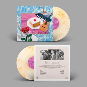 Tres Leches - The Smooth Sounds of Tres Leches, LCHCC Mart Vol. 1 (Tres Leches Swirl Cream Color) Vinyl LP_GOOD TASTE Records