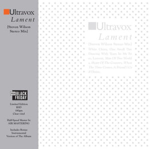 Ultravox - Lament [Steven Wilson Stereo Mix] (RSD Black Friday 2024) Vinyl LP_840401702468_GOOD TASTE Records