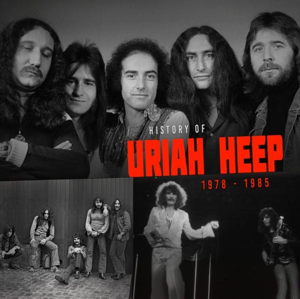 Uriah Heep - History of 1978 - 1985 Greatest Hits Vinyl LP_4262428982221_GOOD TASTE Records