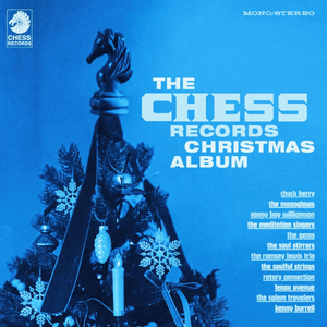 Various - Chess Records Christmas Album (Blue Frost Color) Vinyl LP_GOOD TASTE Records