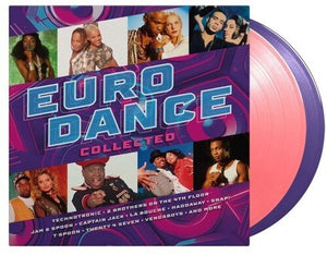 Various - Eurodance Collected (Pink & Purple Color) Vinyl LP_GOOD TASTE Records