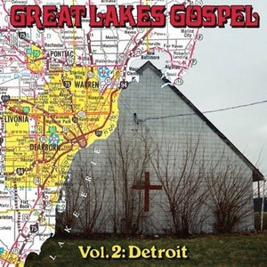 Various - Great Lakes Gospel Vol. 2: Detroit (Fire Color) Vinyl LP_GOOD TASTE Records