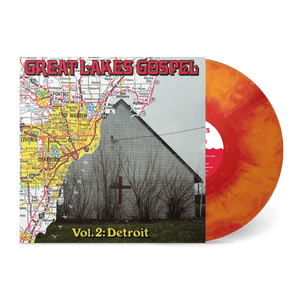 Various - Great Lakes Gospel Vol. 2: Detroit (Fire Color) Vinyl LP_GOOD TASTE Records