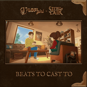 Various - Lofi Girl x Secret Lair: Beats to Cast To (Blue Marble Color) Vinyl LP_GOOD TASTE Records