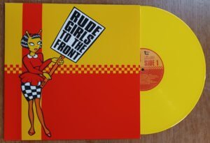 Various - Rude Girls to the Front (Orange Color) Vinyl LP_JUMP184LP 1_GOOD TASTE Records