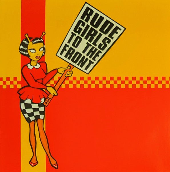 Various - Rude Girls to the Front (Orange Color) Vinyl LP_JUMP184LP 1_GOOD TASTE Records