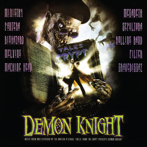 Various - Tales from the Crypt Presents: Demon Knight (Original Soundtrack) (Blue & White Cryptkeeper Splatter Color) Vinyl LP_GOOD TASTE Records