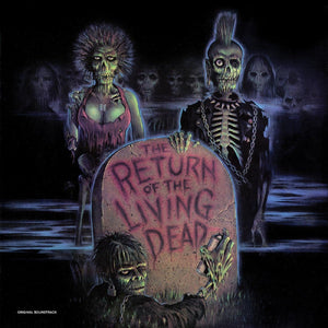 Various - The Return of the Living Dead (Original Soundtrack) (Radioactive Green with Brown Tarman Splatter Color) Vinyl LP_GOOD TASTE Records