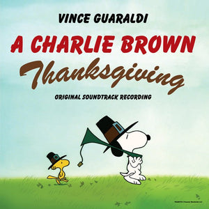 Vince Guaraldi - A Charlie Brown Thanksgiving (Indie Exclusive Pink Jelly Bean Color) Vinyl LP_GOOD TASTE Records