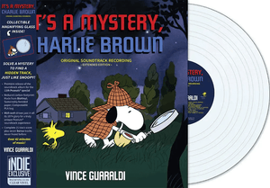 Vince Guaraldi - It's a Mystery, Charlie Brown (Magnifying Glass Clear Color) Vinyl LP_GOOD TASTE Records