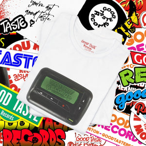 Vinyl Dealer Tee_GOOD TASTE Records