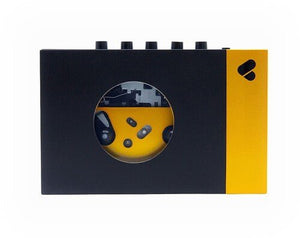 We Are Rewind WE - 001 - BY1 - Amy/Black & Yellow - Bluetooth Cassette Player/Recorder_GOOD TASTE Records
