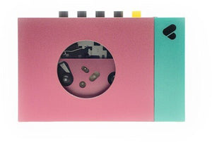 We Are Rewind WE - 001 - P1 - Edith/Rose & Teal - Bluetooth Cassette Player/Recorder_GOOD TASTE Records