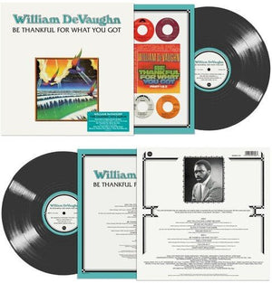William DeVaughn - Be Thankful For What You Got Vinyl LP_GOOD TASTE Records