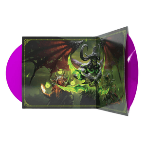 World of Warcraft: The Burning Crusade (Burning Legion Purple Color) Vinyl LP_GOOD TASTE Records