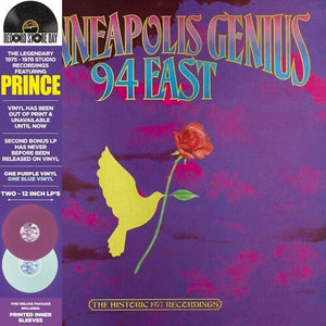 94 East (Prince) - Minneapolis Genius (Indie Exclusive Blue & Purple Color) Vinyl LP_3700477837884_GOOD TASTE Records