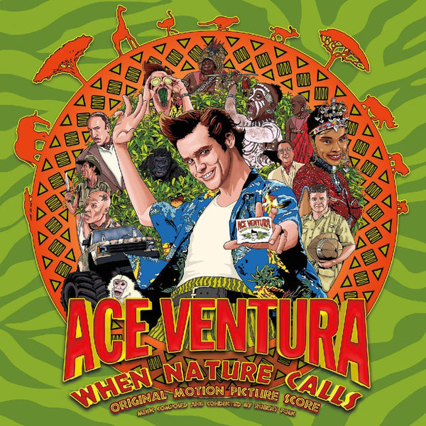 Ace Ventura: When Nature Calls (Original Motion Picture Score)(Turquoise & Orange Color) Vinyl LP_616892524441_GOOD TASTE Records