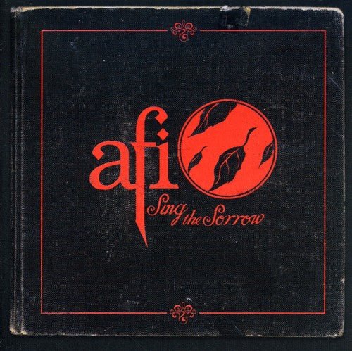 AFI - Sing the Sorrow (RSD Essential Black/Red Pinwheel Color) Vinyl LP_843563163818_GOOD TASTE Records