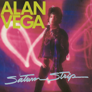 Alan Vega - Saturn Strip (Highlighter Yellow Color) Vinyl LP_848064013846_GOOD TASTE Records