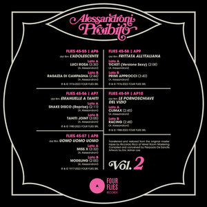 Alessandro Alessandroni - Alessandroni Proibito Vol.2 Vinyl 7" Boxset_GOOD TASTE Records