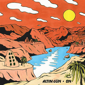 Altin Gun - On (Turquoise White Swirl Color) Vinyl LP_0880882369118_GOOD TASTE Records