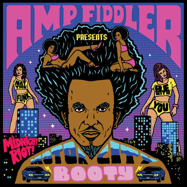 Amp Fiddler - Motor City Booty (Blue & Yellow Color) Vinyl LP_5060202596317_GOOD TASTE Records