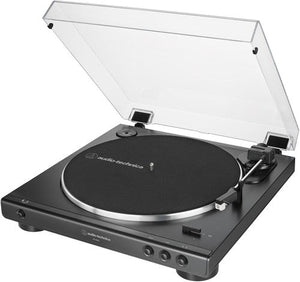 Audio Technica AT - LP60X Fully Automatic Belt - Drive Stereo (Black) Turntable_GOOD TASTE Records