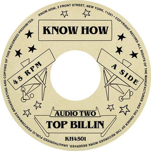 Audio Two - Top Billin' 7" Vinyl_KH4501 7_GOOD TASTE Records