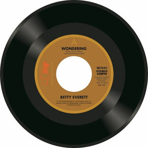 Betty Everett - Wondering b/w Try It 7" Vinyl_SB7045 7_GOOD TASTE Records