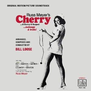 Bill Loose - Russ Meyers Cherry & Harry & Raquel (Original Soundtrack) (Black/White Color) Vinyl LP_848064013471_GOOD TASTE Records