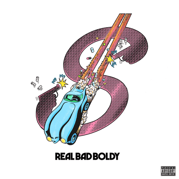 Boldy James & Real Bad Man - Real Bad Boldy (Black) Vinyl LP_731946630937_GOOD TASTE Records