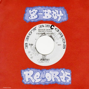 Boogie Down Productions - Poetry b/w My 9mm Goes Bang (RSD 2024) Vinyl 7"_BB1400200_GOOD TASTE Records
