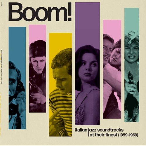 Boom! Italian Jazz Soundtracks At Their Finest (1959-1969) Vinyl LP_8024709226822_GOOD TASTE Records