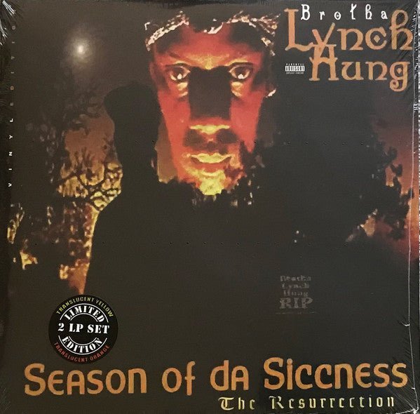 Brotha Lynch Hung - Season of Da Sickness (Yellow/Orange Vinyl LP)_097037602901_GOOD TASTE Records