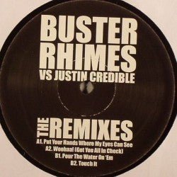 Busta Rhymes vs J Credible - Remixes 12" Vinyl_WMR0039_GOOD TASTE Records