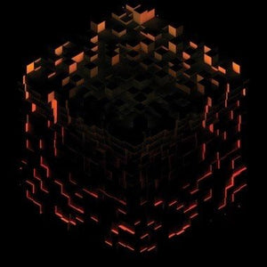 C418 - Minecraft Volume Beta (Red/Orange/Yellow Splatter Color) Vinyl LP_804297836003_GOOD TASTE Records