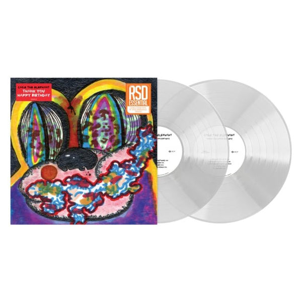 Cage the Elephant - Thank You, Happy Birthday (RSD Essential Clear Color) Vinyl LP_196588304217_GOOD TASTE Records