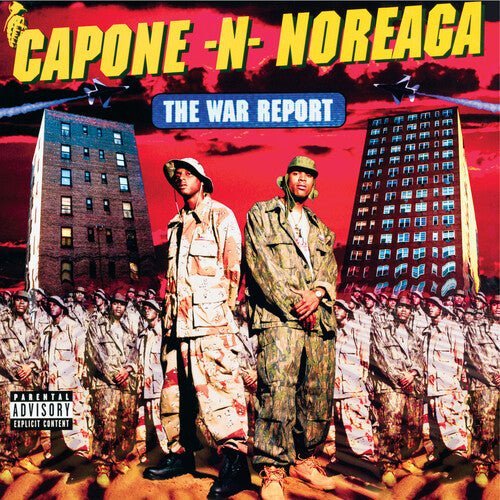 Capone-N-Noreaga - The War Report Clear/Red/Blue Colored Vinyl LP_016998517314_GOOD TASTE Records