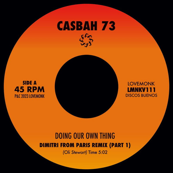 Casbah 73 - Doing Our Own Thing (Dimitri From Paris Remix) Vinyl 7"_8437019516413_GOOD TASTE Records