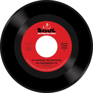 Checkmates - All Alone By the Telephone Vinyl 7"_SB7055 7_GOOD TASTE Records
