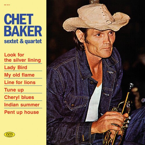 Chet Baker - Sextet & Quartet (Yellow Color) Vinyl LP_8004883215768_GOOD TASTE Records