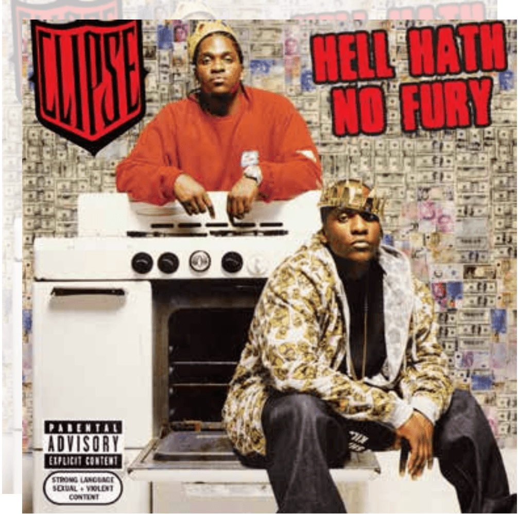 Clipse Hell Hath No Fury (White Color) Vinyl LP GOOD TASTE Records