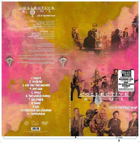 Collective Soul - Live At The Print Shop (RSD Black Friday 2023) Vinyl LP_805859088120_GOOD TASTE Records