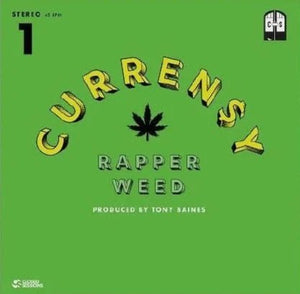 Curren$y - Rapper Weed b/w Instrumental 7" Vinyl_CS2021_09_GOOD TASTE Records