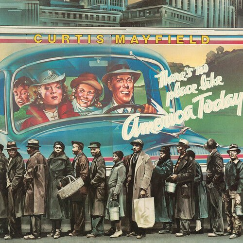Curtis Mayfield - There's No Place Like America (Blue Color) Vinyl LP_603497845194_GOOD TASTE Records