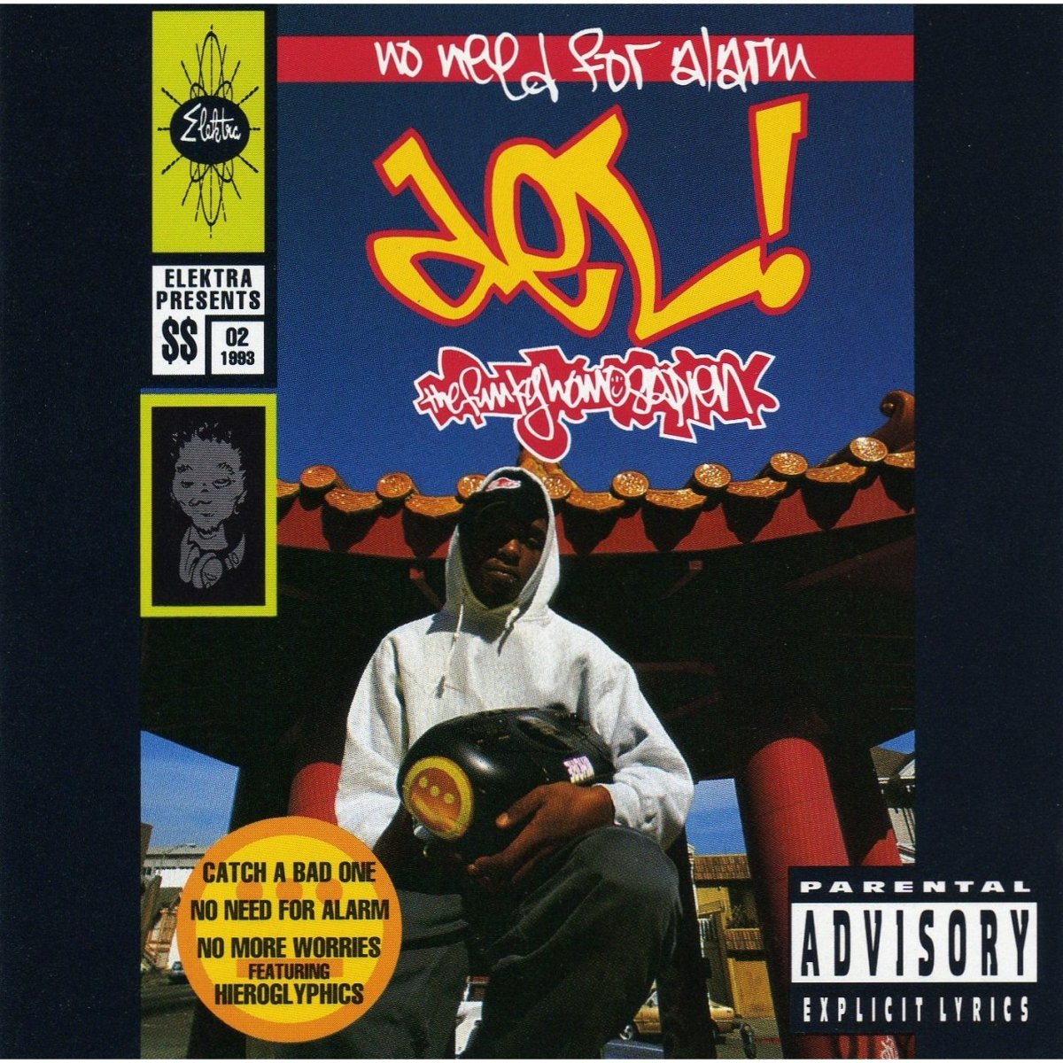 Funky Lp Records Del the Funky Homosapien - No Need For Alarm (30th Anniversary Orange ...