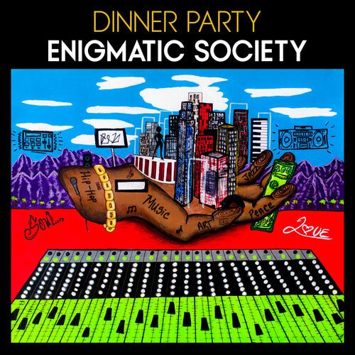 Dinner Party - Enigmatic Society (Indie Exclusive Yellow Color) Vinyl LP_197342124423_GOOD TASTE Records
