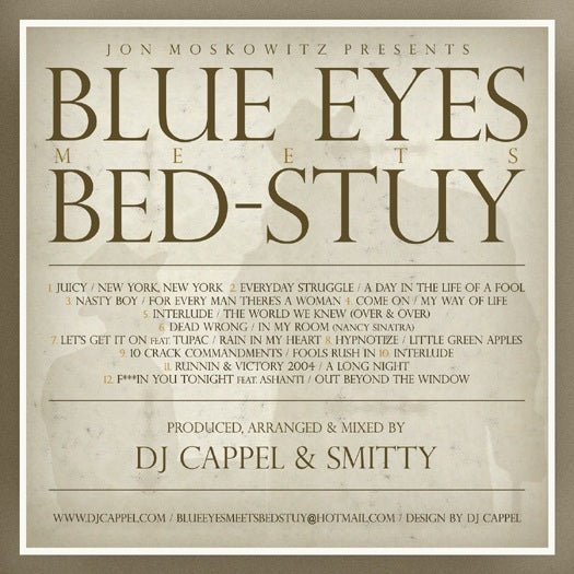 DJ Cappel & Smitty - Frank Sinatra vs Notorious B.I.G.: Blue Eyes Meets Bed-Stuy Vinyl LP_BEDSTUYLP 1_GOOD TASTE Records