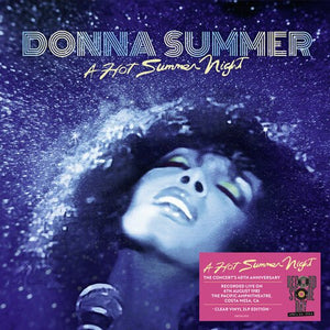 Donna Summer - Hot Summer Night: 40th Anniversary (RSD)(Clear Color) Vinyl LP_654378626722_GOOD TASTE Records
