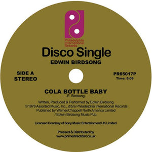Edwin Birdsong - Cola Bottle Baby Vinyl 12"_5060202593484_GOOD TASTE Records